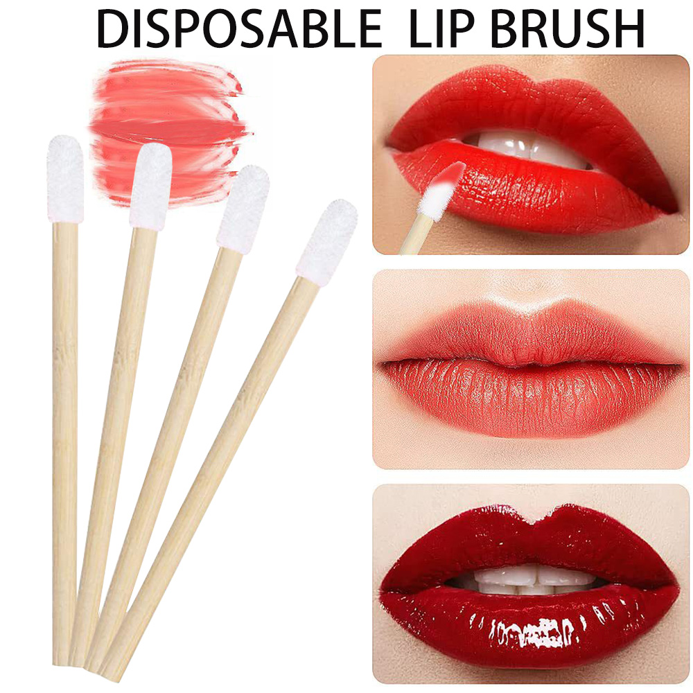 50/100pcs Lip Brushes Kits Bam - Beauty Makeup Brands のレビューと価格