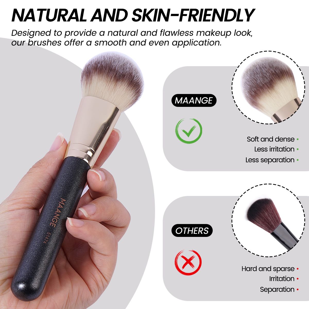 MAANGE Makeup Brush Set Profes - Beauty Makeup Gift Sets のレビューと価格