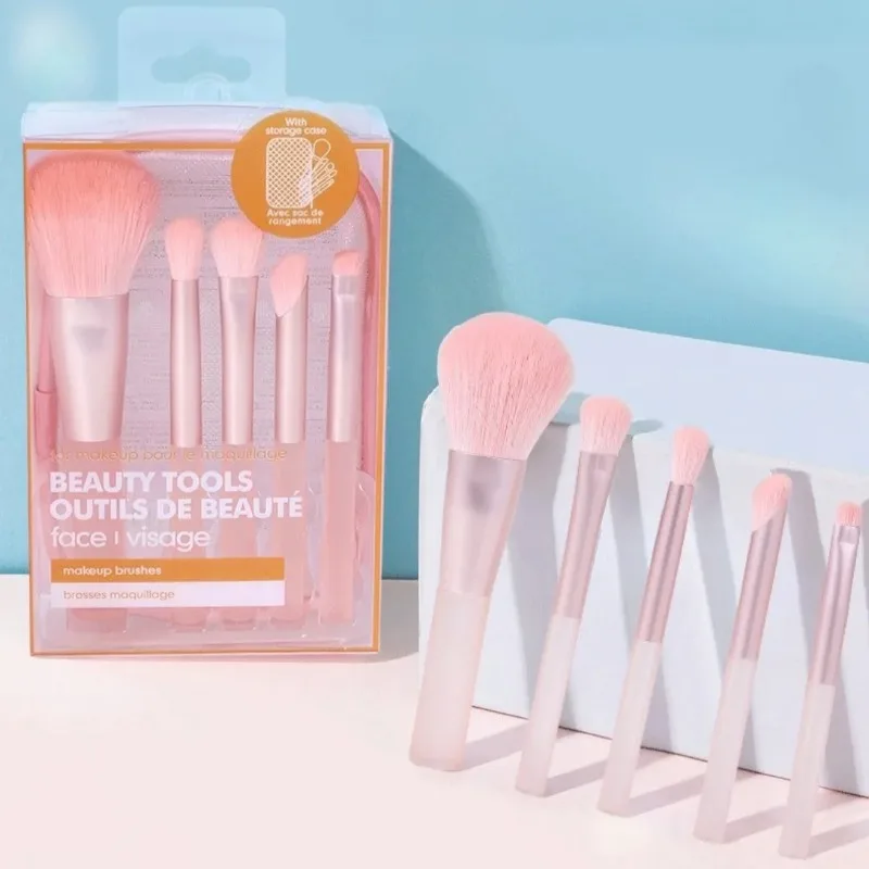 5Pcs Makeup Brushes Set Super  - Beauty Makeup Gift Sets のレビューと価格