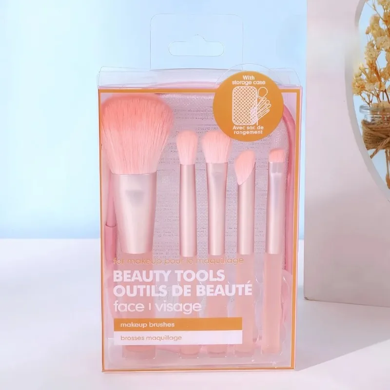 5Pcs Makeup Brushes Set Super  - Beauty Makeup Gift Sets のレビューと価格