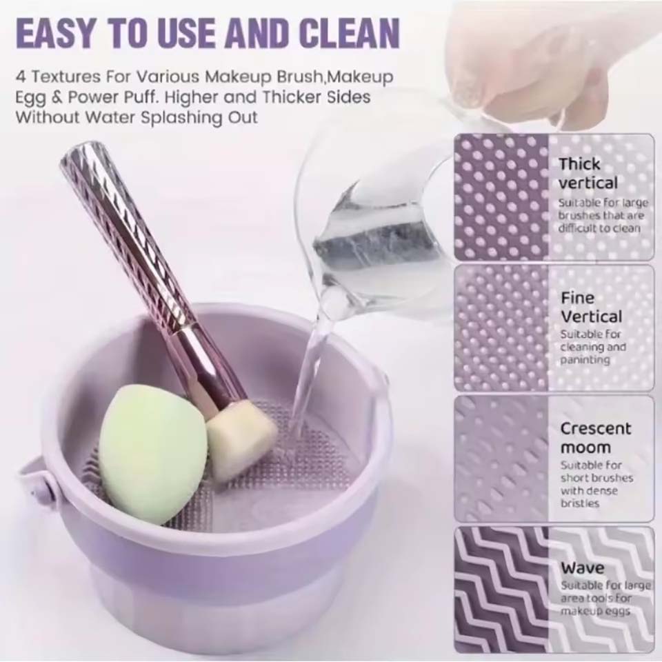 Makeup Brush Cleaning Bowl Bea - Makeup Beauty Set のレビューと価格
