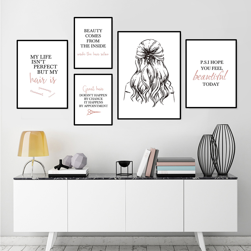 barbershop quote art posters h - Beauty Makeup Quotes のレビューと価格