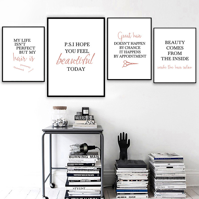 barbershop quote art posters h - Beauty Makeup Quotes のレビューと価格