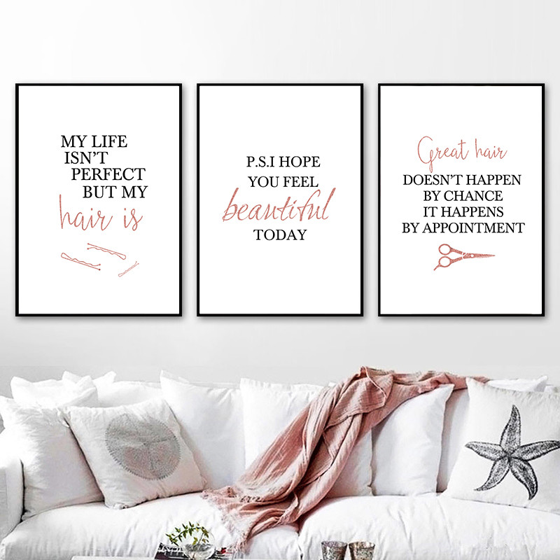 barbershop quote art posters h - Beauty Makeup Quotes のレビューと価格