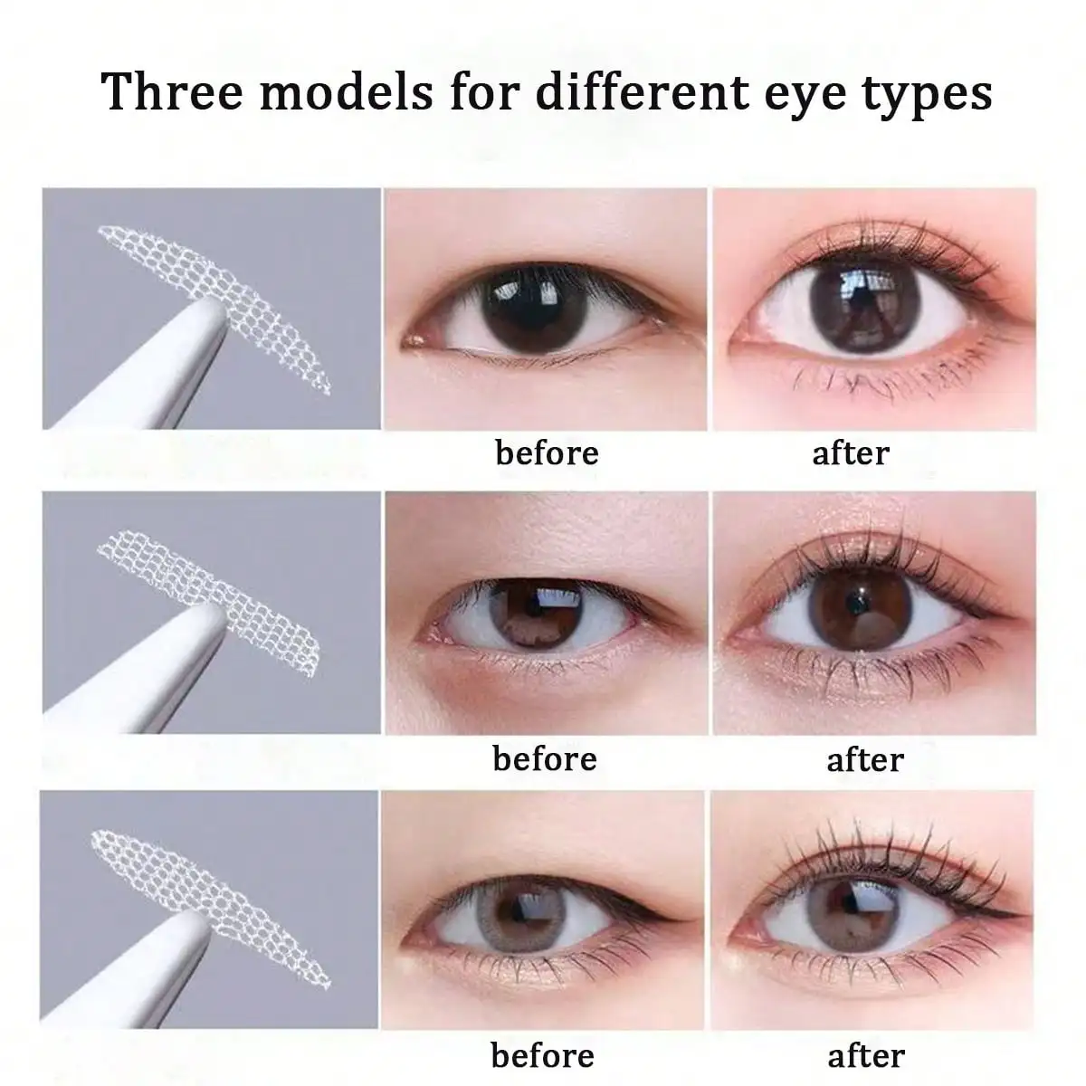 200pcs/Set Lace Eyelid Sticker - Beauty Makeup Gift Sets のレビューと価格