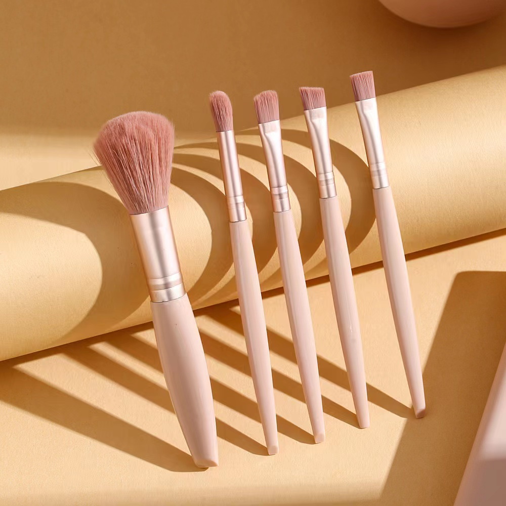 5pcs Cosmetic Brush Kit With M - Makeup Beauty Set のレビューと価格