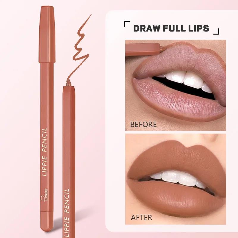 12 Colors Velvet Matte Lipline - Lip Liner Pencil のレビューと価格
