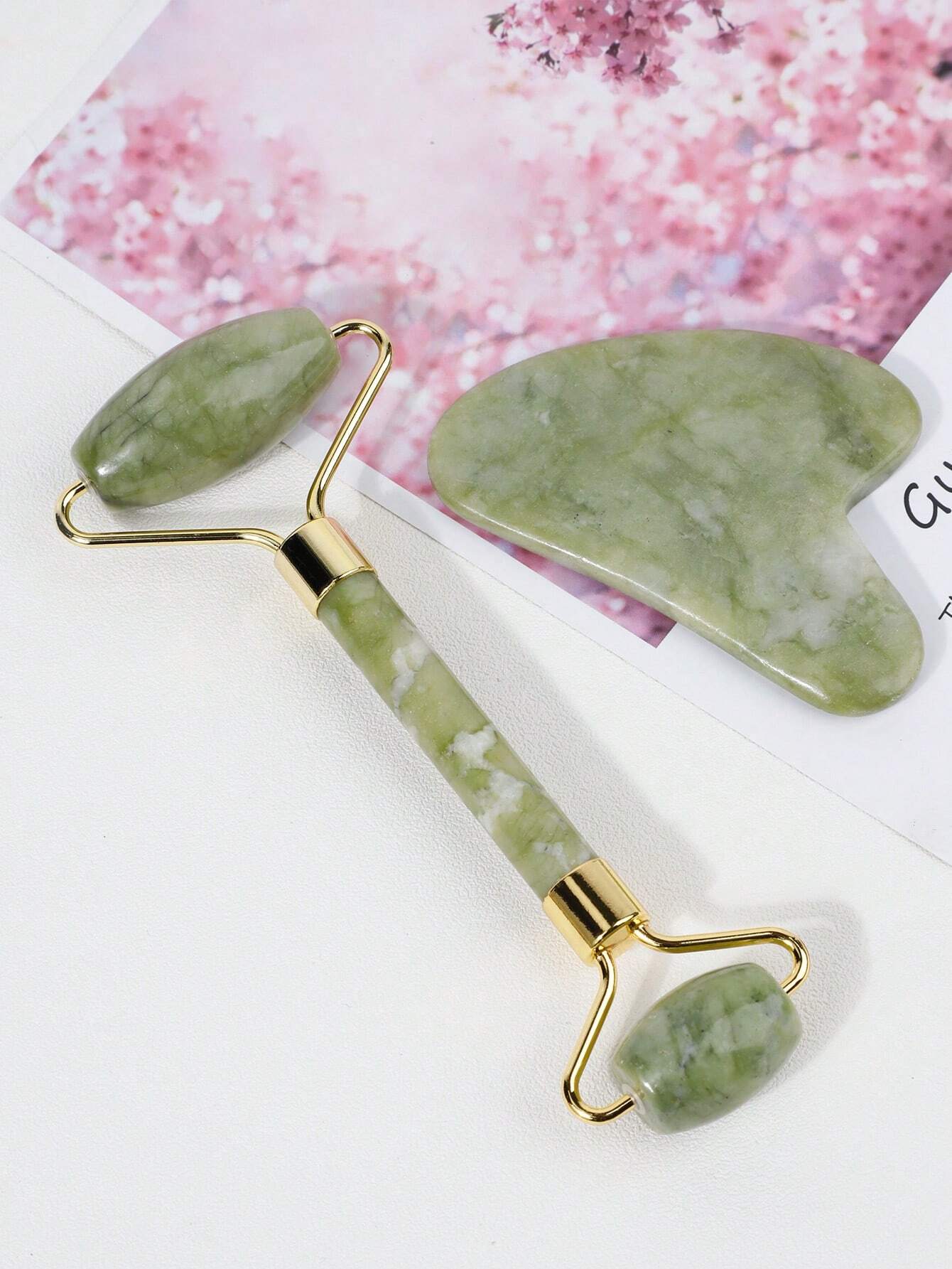 1/2pcs Pink Massage Tool, Wome - Makeup Beauty Set のレビューと価格