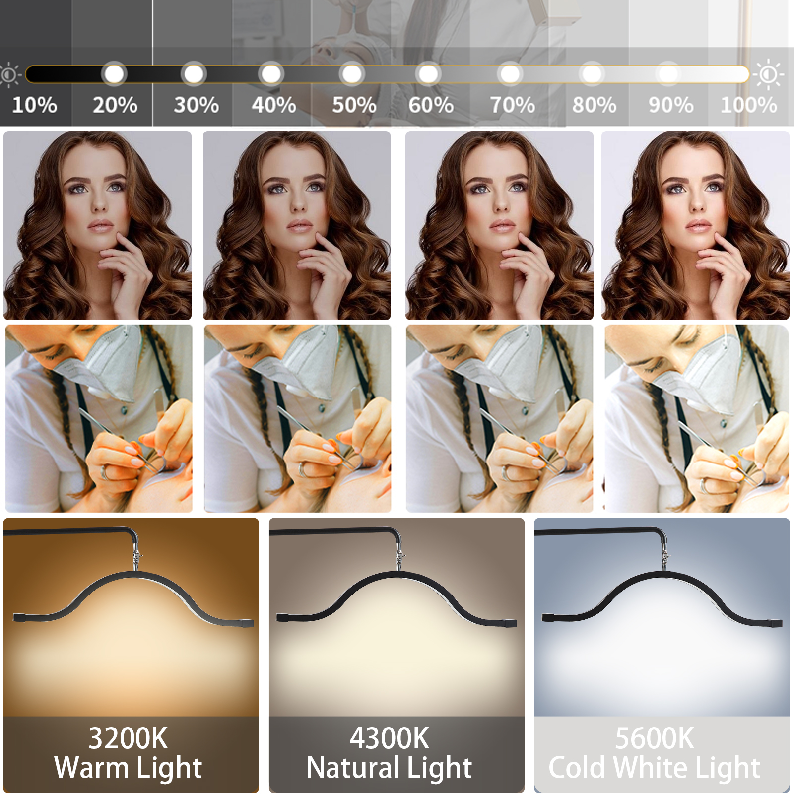 Fosoto 45W Salon Lash Extensio - Beauty Makeup Tiktok のレビューと価格