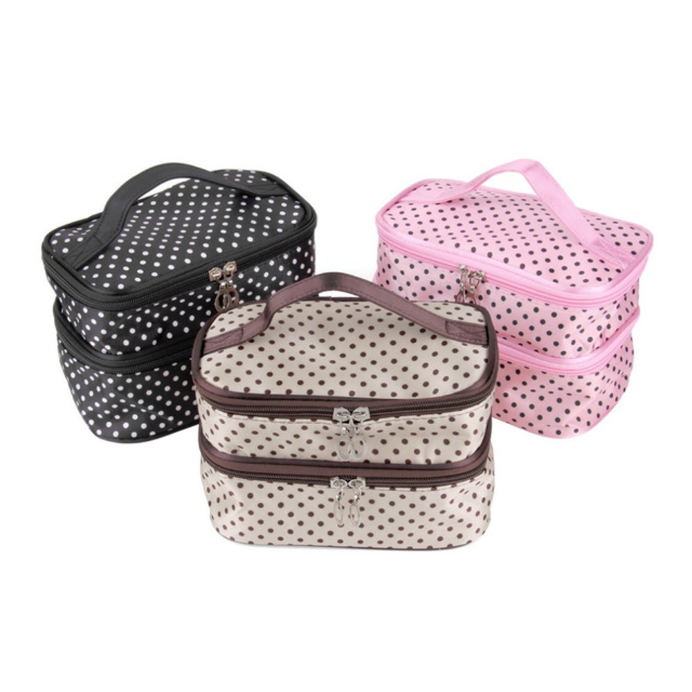 Toiletry Kit Travel Necessarie - Makeup Beauty Necessaire のレビューと価格