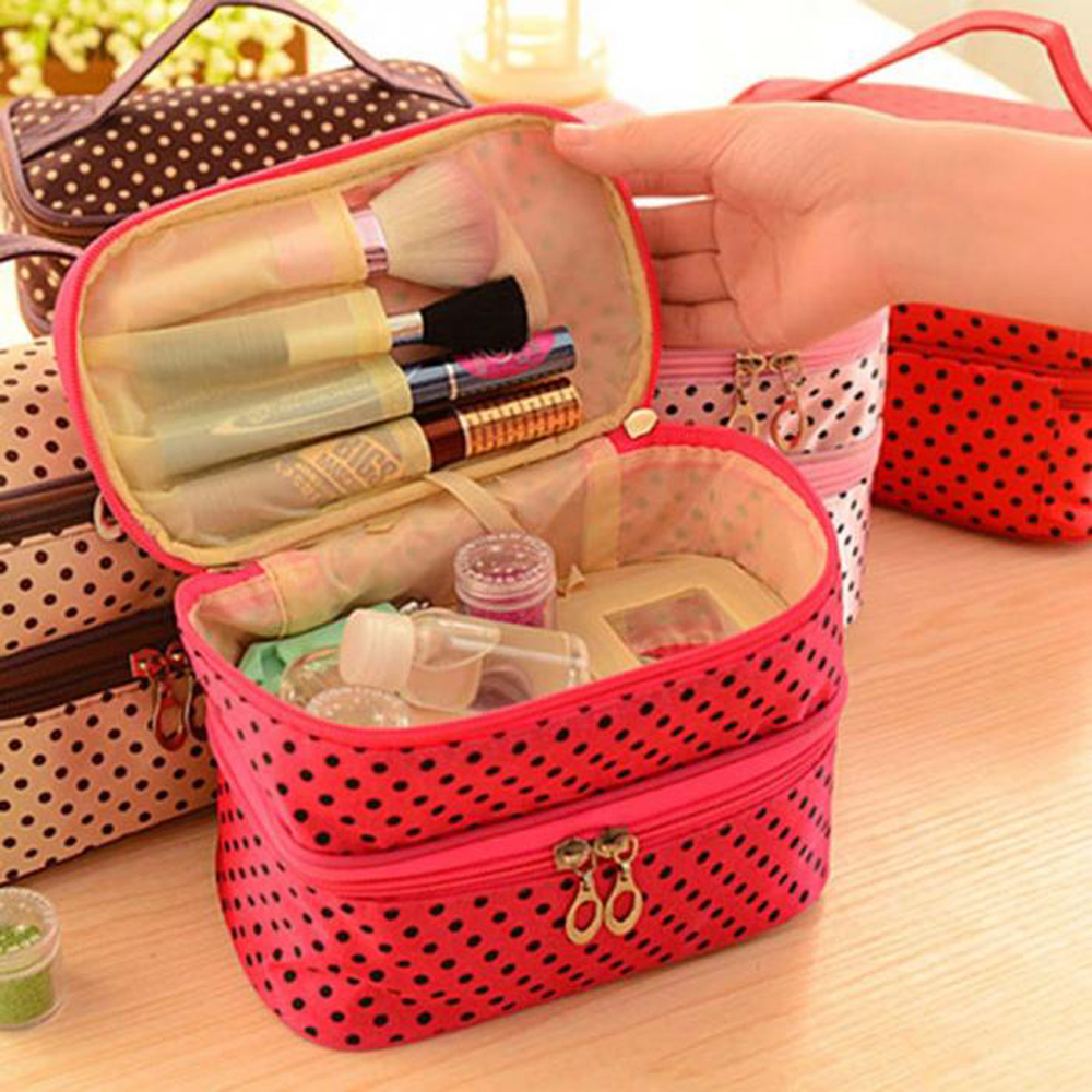 Toiletry Kit Travel Necessarie - Makeup Beauty Necessaire のレビューと価格