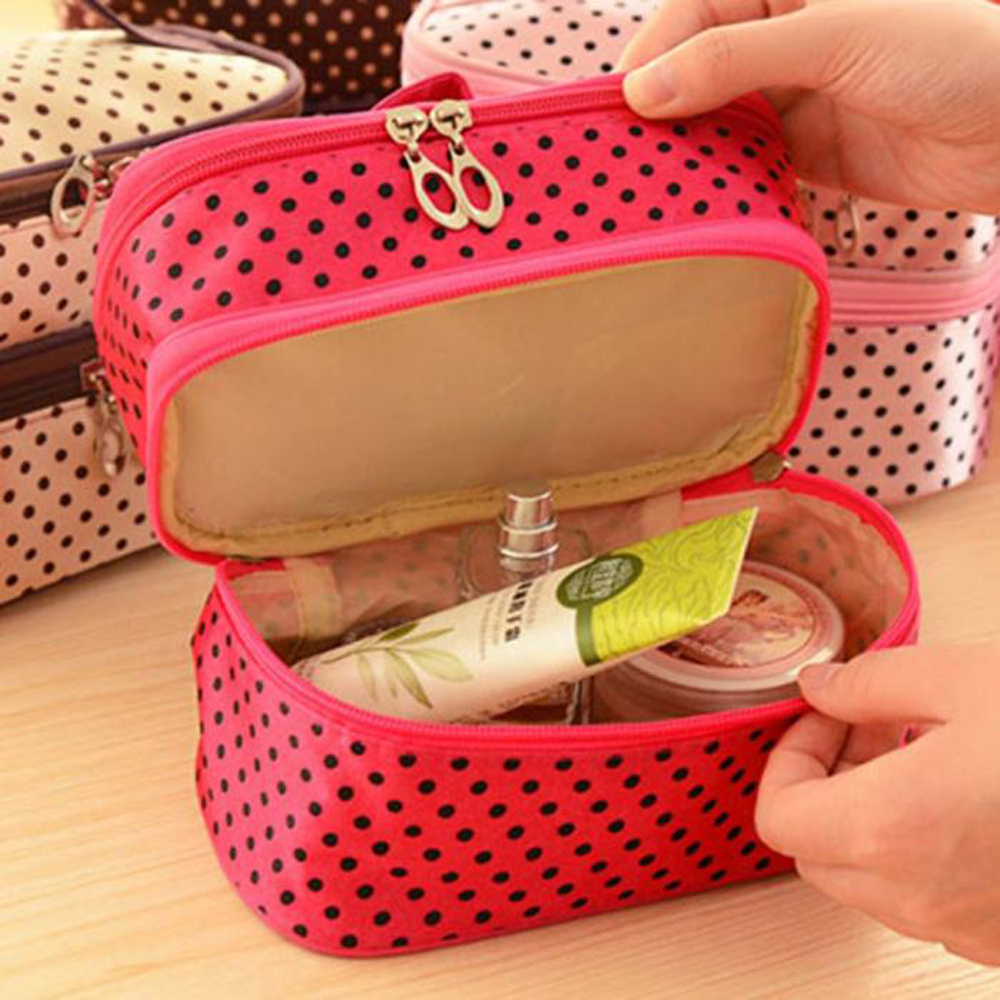 Toiletry Kit Travel Necessarie - Makeup Beauty Necessaire のレビューと価格