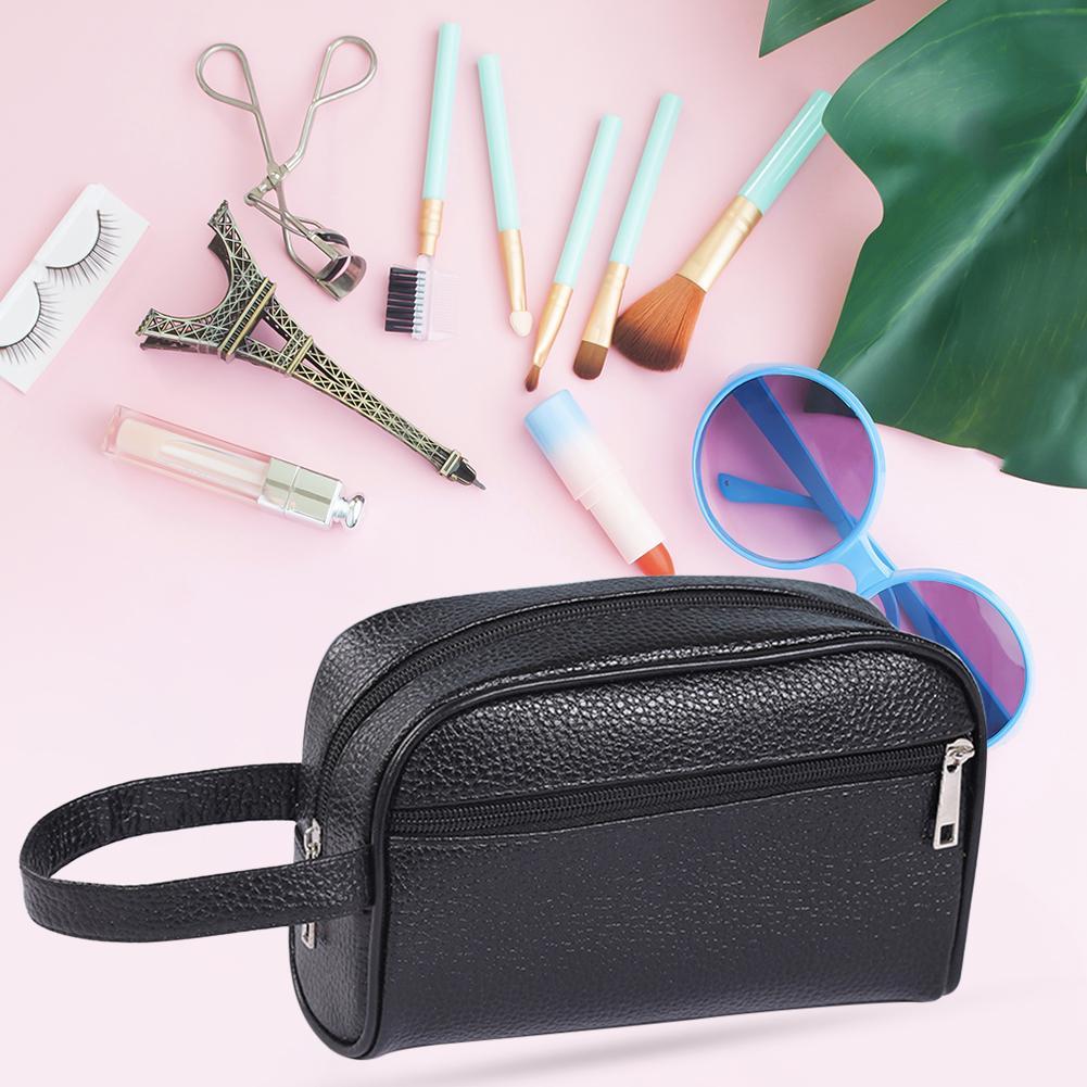 Travel Mens Toiletry Bag PU Le - Makeup Beauty Necessaire のレビューと価格