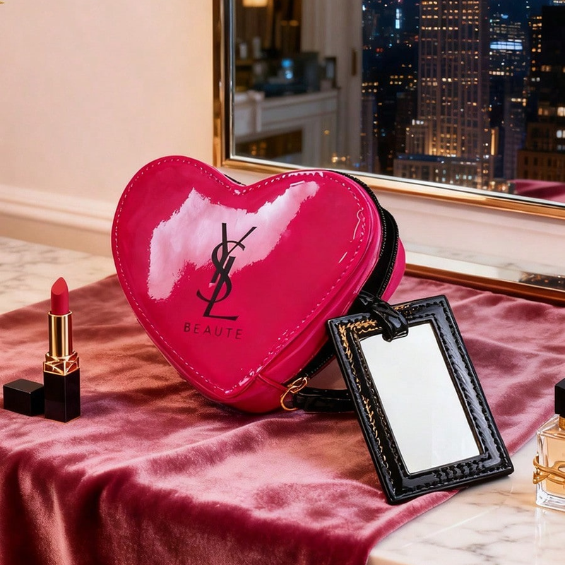 YSL Blush Pink Heart Shaped Co - Ysl Beauty Makeup のレビューと価格