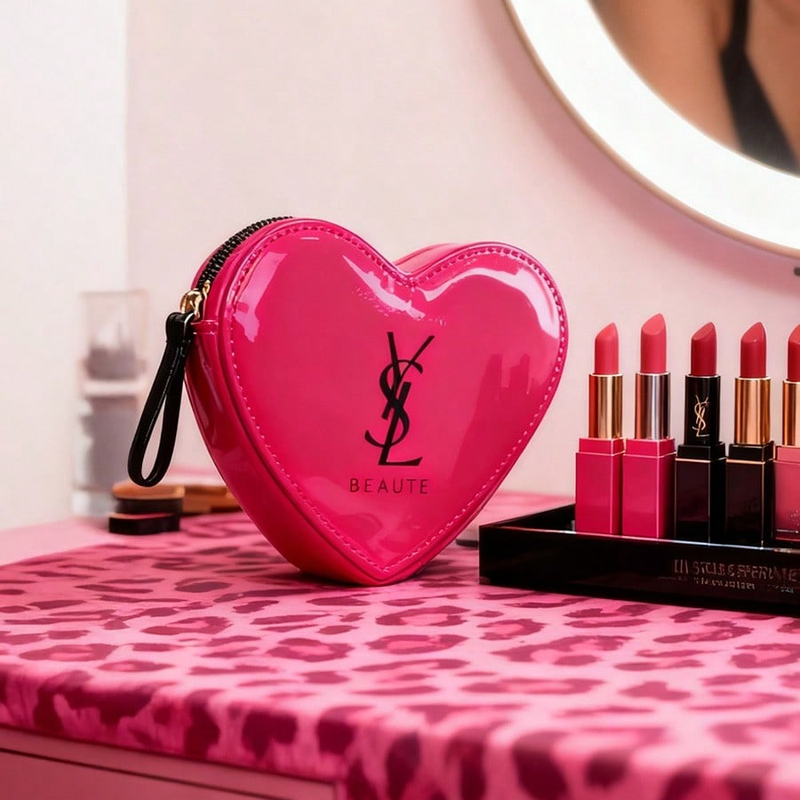 YSL Blush Pink Heart Shaped Co - Ysl Beauty Makeup のレビューと価格