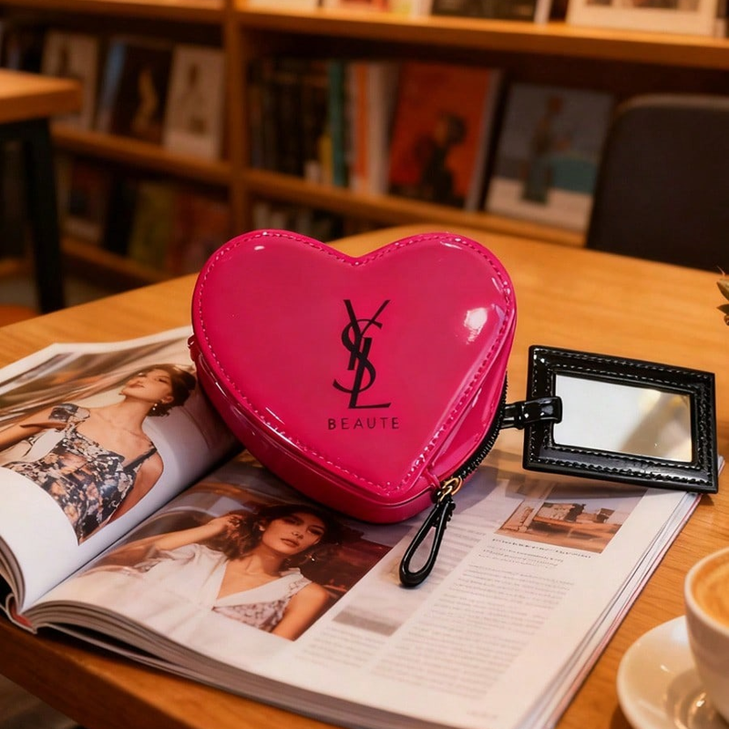 YSL Blush Pink Heart Shaped Co - Ysl Beauty Makeup のレビューと価格