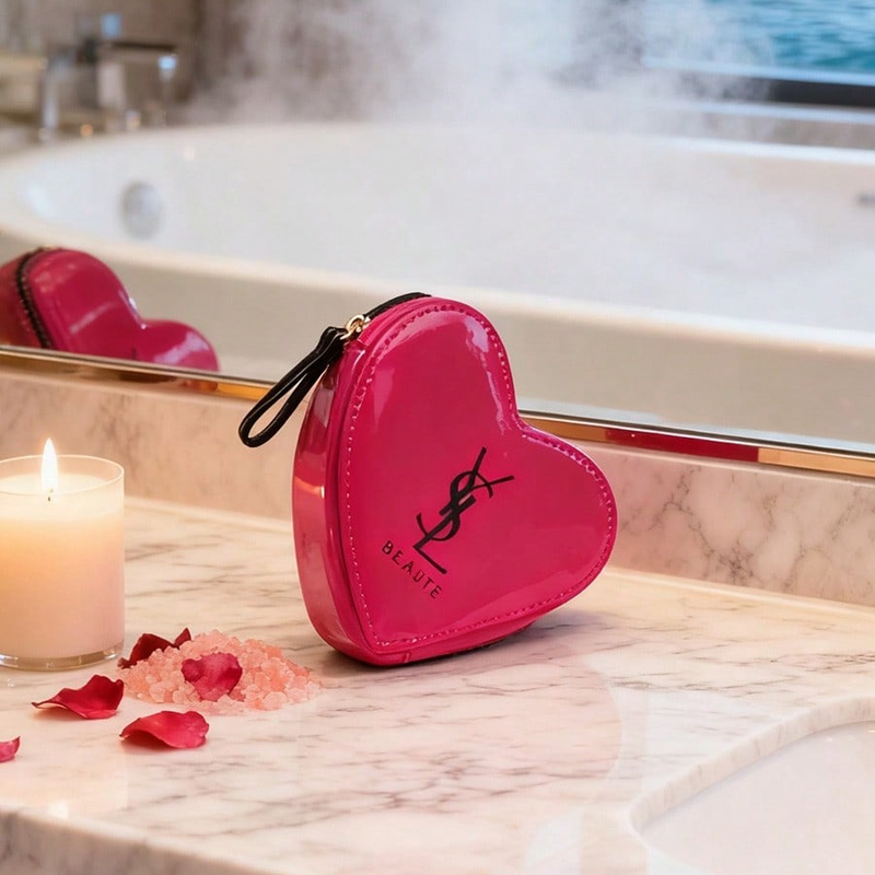 YSL Blush Pink Heart Shaped Co - Ysl Beauty Makeup のレビューと価格