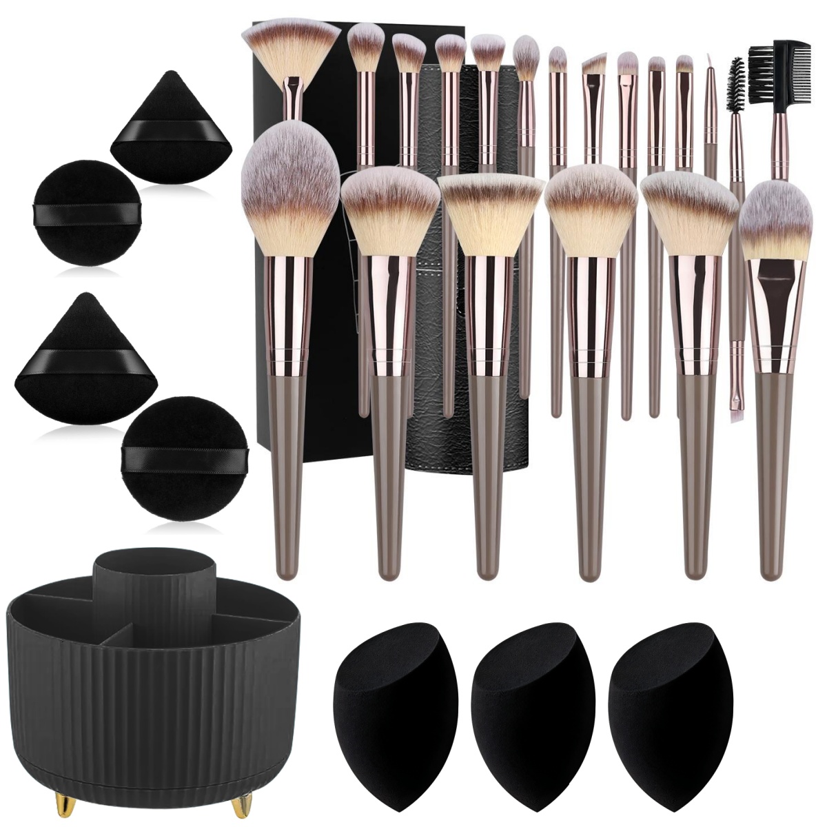 Professional 1-20PCS Makeup Br - Beauty Makeup Gift Sets のレビューと価格