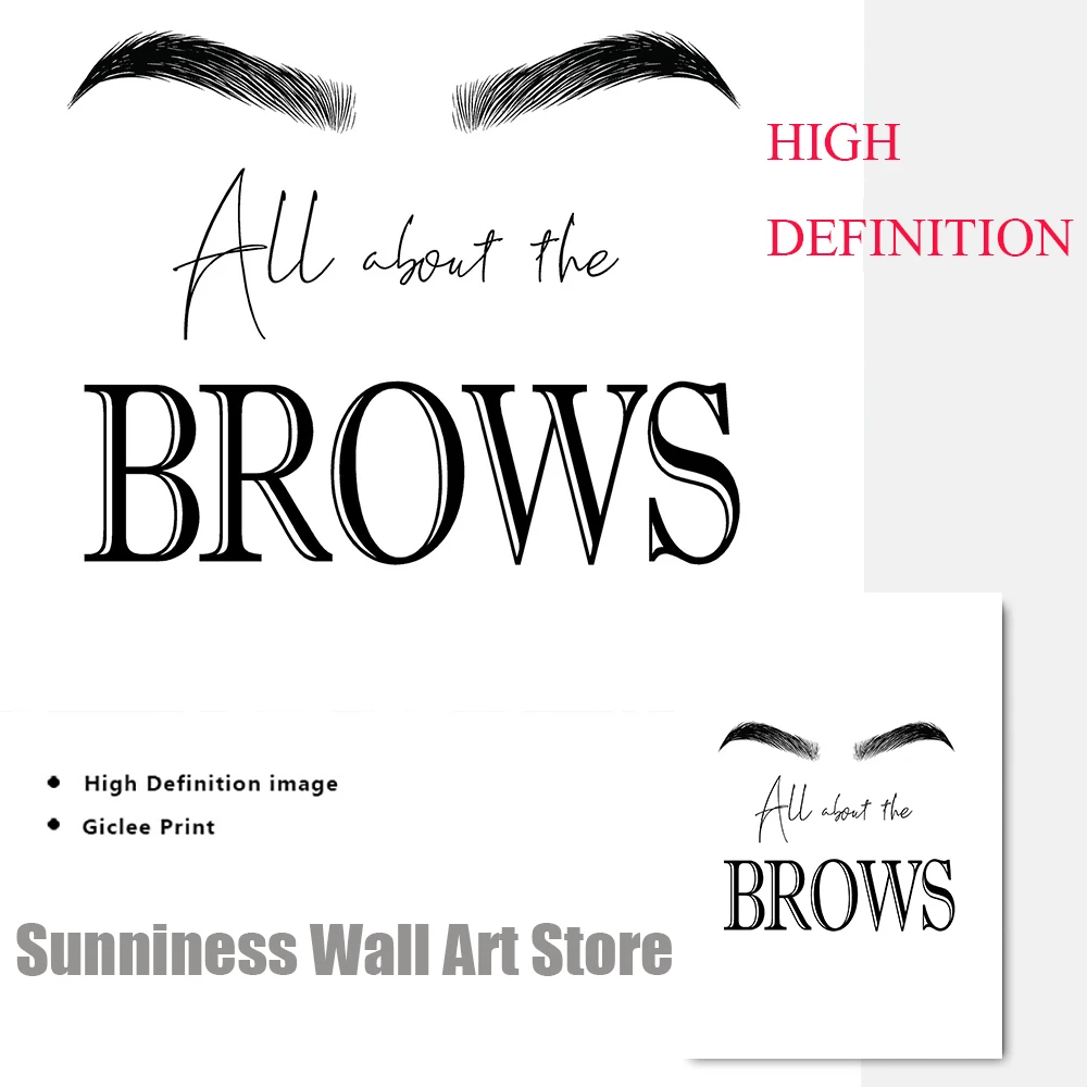 Fashion MakeUp Canvas Painting - Beauty Makeup Quotes のレビューと価格
