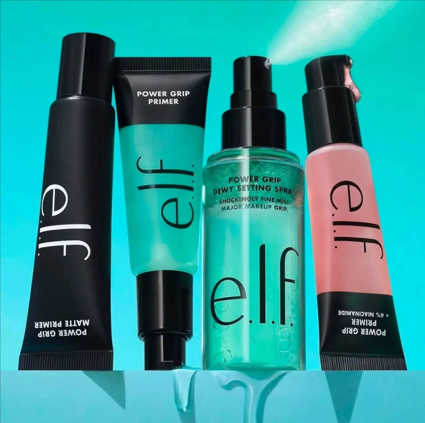 Elf Makeup Power Grip Dewy Set - Beauty Makeup Foundation のレビューと価格