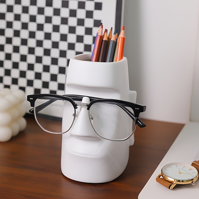 Creative Stone Statue Glasses  - Beauty Gems Makeup のレビューと価格
