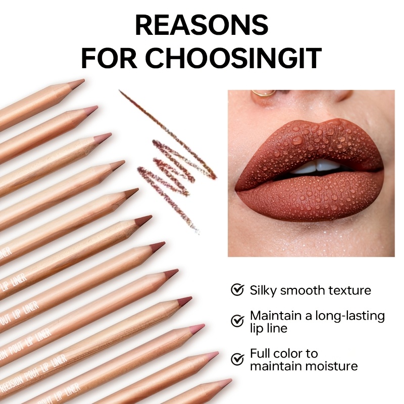 Matte Lip Liner Pencil Nude, L - Lip Liner Pencil のレビューと価格