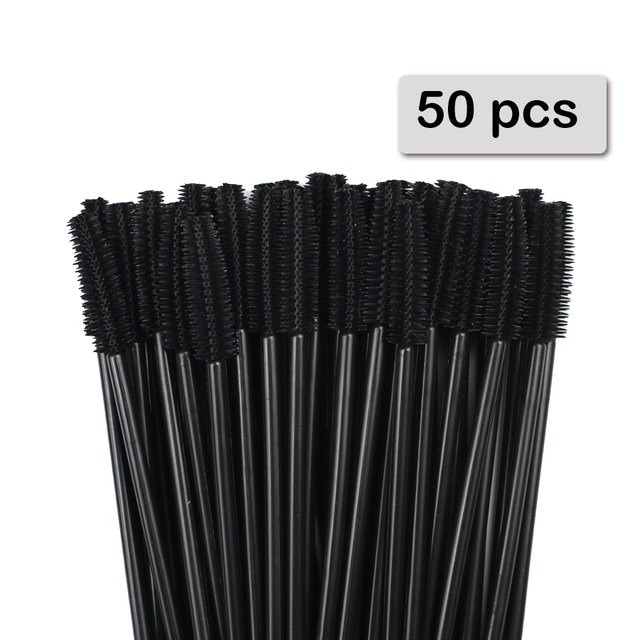50pcs Silicone Mascara Wands A - Beauty Makeup Brands のレビューと価格