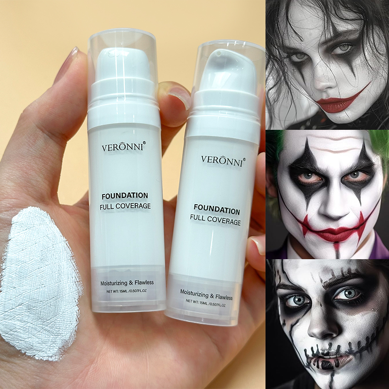 Halloween Liquid Goth White Ma - Beauty Makeup Foundation のレビューと価格