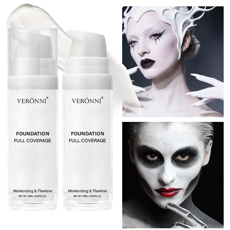 Halloween Liquid Goth White Ma - Beauty Makeup Foundation のレビューと価格