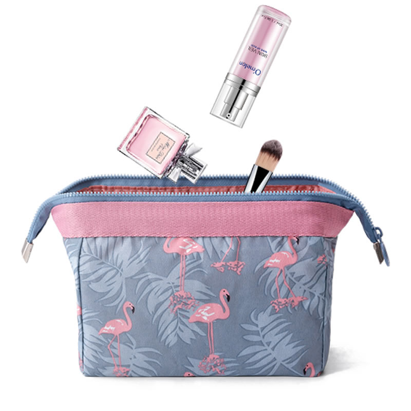 Women Travel Animal Flamingo M - Makeup Beauty Necessaire のレビューと価格