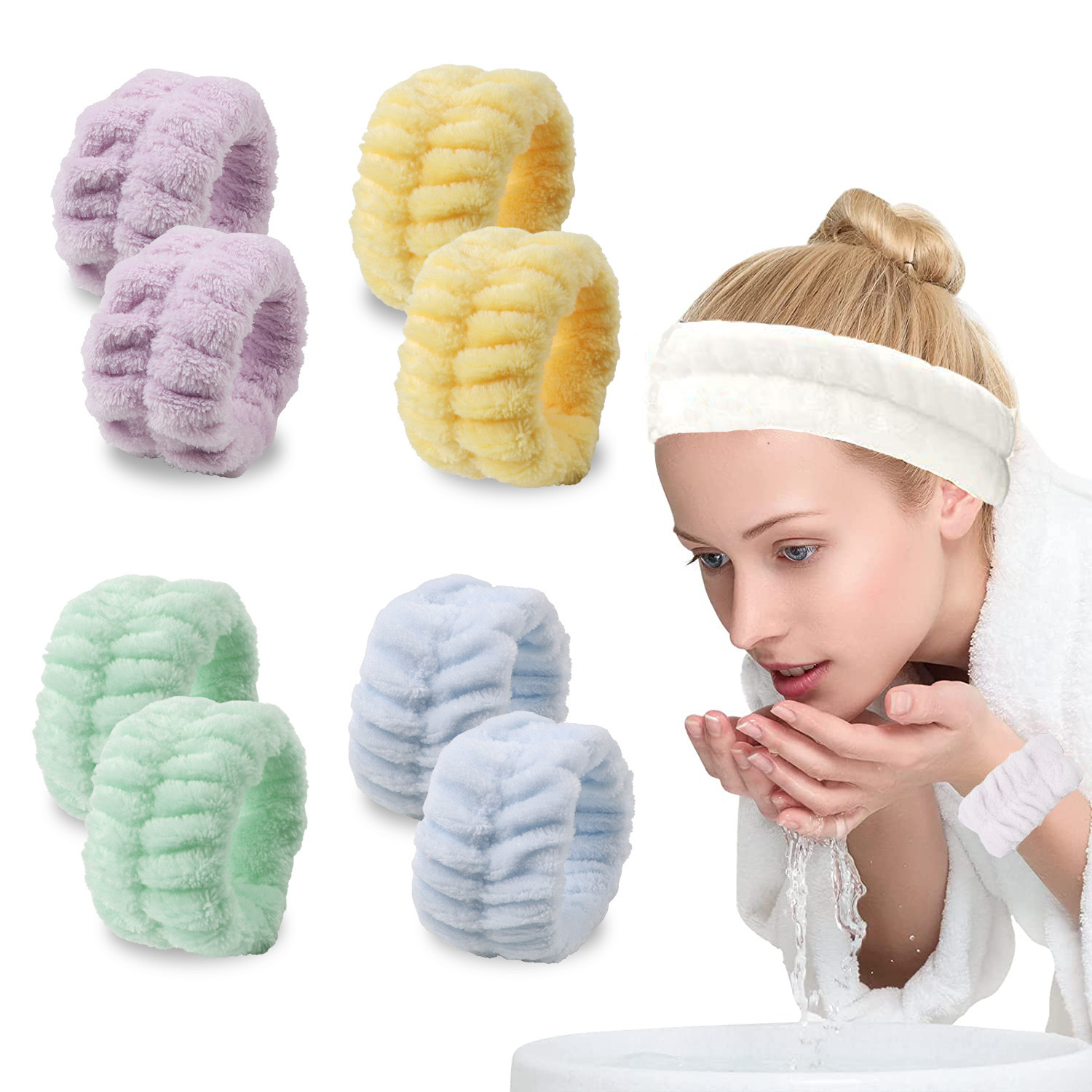 Velvet soft elastic headband f - Makeup Beauty Set のレビューと価格