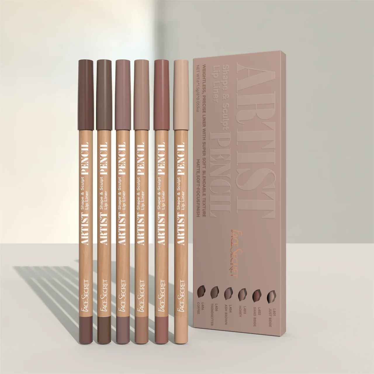 6pcs/set Lip Liner Pen 6 Color - Lip Liner Pencil のレビューと価格