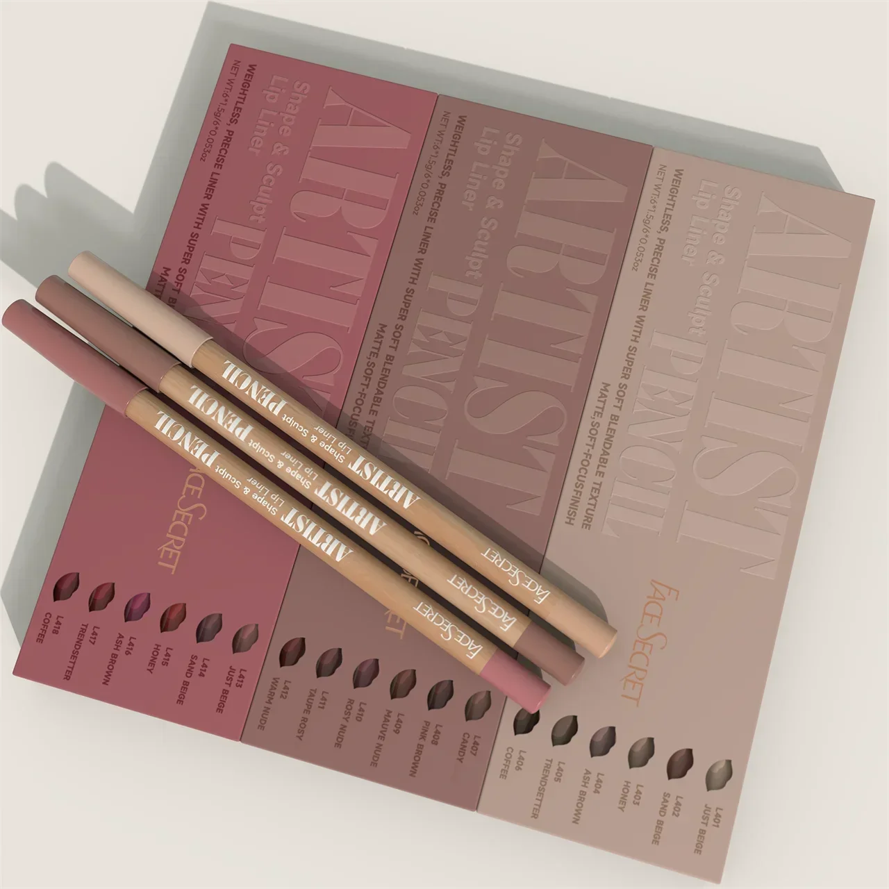 6pcs/set Lip Liner Pen 6 Color - Lip Liner Pencil のレビューと価格