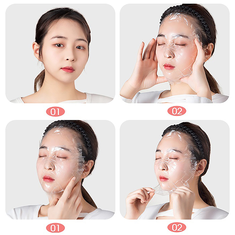 Masks Wrap Face Plastic Film F - Beauty Full Makeup のレビューと価格